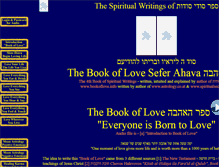 Tablet Screenshot of bookoflove.info